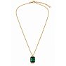 Martha Stewart Everyday Crystal Gemstone Pendant Necklace, Emerald Image-1