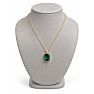 Martha Stewart Everyday Crystal Gemstone Pendant Necklace, Emerald Image-2