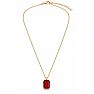 Martha Stewart Everyday Crystal Gemstone Pendant Necklace, Ruby Image-1