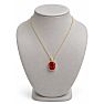 Martha Stewart Everyday Crystal Gemstone Pendant Necklace, Ruby Image-2