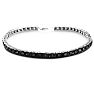 1ct Black Diamond Tennis Bracelet
 Image-1