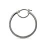 1/4ct Diamond Hoop Earrings Image-3