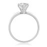 3/4 Carat Marquise Diamond Engagement Ring In 14 Karat White Gold Image-4