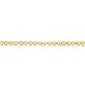 2 1/4 Carat Diamond Tennis Bracelet In 14 Karat Yellow Gold, 8 Inches Image-2