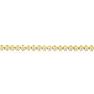 2 1/4 Carat Diamond Tennis Bracelet In 14 Karat Yellow Gold, 8 Inches Image-2