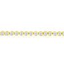 5 3/4 Carat Diamond Tennis Bracelet In 14 Karat Yellow Gold, 8 Inches Image-2