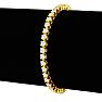 5 3/4 Carat Diamond Tennis Bracelet In 14 Karat Yellow Gold, 8 Inches Image-4