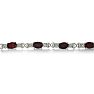 7.5ct Garnet and Diamond Bracelet
 Image-3