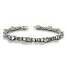 6ct Aquamarine and Diamond Bracelet
 Image-1