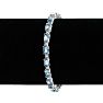 10ct Aquamarine and Diamond Bracelet
 Image-4