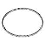 9 Inch 10K White Gold 2 1/2 Carat Diamond Tennis Bracelet Image-4
