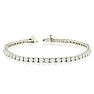 7 1/2 Carat Diamond Tennis Bracelet In 14 Karat White Gold, 7 1/2 Inches Image-1