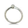 1/10ct Diamond Solitaire Ring in Sterling Silver-only 1 left, Size 7 Image-3