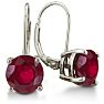 5ct Ruby Drop Earrings
 Image-1
