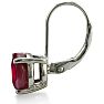5ct Ruby Drop Earrings
 Image-3