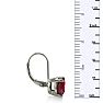5ct Ruby Drop Earrings
 Image-4
