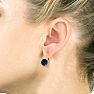 5ct Sapphire Leverback Earrings
 Image-5
