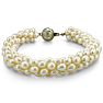 Four Strand Pearl Bracelet with Round Clasp Image-1