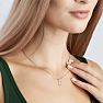 1/2ct Three Diamond Ladder Pendant in 14k White Gold Image-5
