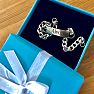 Stainless Steel ID Bracelet With Free Custom Engraving, 7.5 Inches Image-4