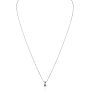 1/4ct 14k White Gold Diamond Pendant, 2 Stars Image-3