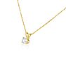 1/4ct 14k Yellow Gold Diamond Pendant Image-2