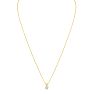 1/3ct 14k Yellow Gold Diamond Pendant Image-3