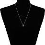 1/2ct 14k White Gold Diamond Pendant Image-6