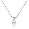 1/6ct Diamond Pendant in 14k White Gold
 Image-1