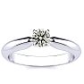 1/4 Carat 14K White Gold Diamond Engagement Ring Image-1