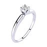 1/4 Carat 14K White Gold Diamond Engagement Ring Image-2