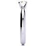 18K White Gold 3/4 Carat Diamond Engagement Ring Image-3