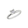 1/2ct Princess Diamond Solitaire Engagement Ring in 14k White Gold
 Image-2