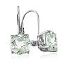 5ct Green Amethyst Drop Earrings
 Image-1