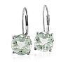 5ct Green Amethyst Drop Earrings
 Image-2