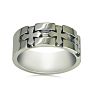 Men's Titanium Cross Band Sizes 8-11.5 Image-1