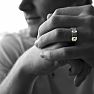 Men's Titanium Cross Band Sizes 8-11.5 Image-4