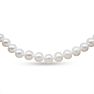 18 inch 6mm AA Pearl Necklace With 14K Yellow Gold Clasp Image-2