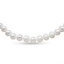 24 inch 7mm AA Pearl Necklace With 14K Yellow Gold Clasp Image-2