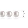 18 inch 7mm A Pearl Necklace With Sterling Silver Clasp Image-5