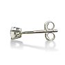 1/14ct  Single Diamond Stud Earring in Sterling Silver
 Image-3
