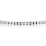 5 Carat Diamond Tennis Bracelet In 14 Karat White Gold, 7 Inches. Fantastic Classic Beautiful Diamond Bracelet! Image-2