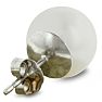 Pearl Stud Earrings With 8mm Cultured Pearls In 14 Karat White Gold Image-4