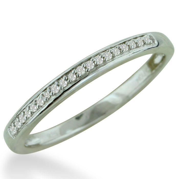 1/3ct Big Looking Princess Shaped Center Engagement Ring Diamond Bridal Set in Sterling Silver