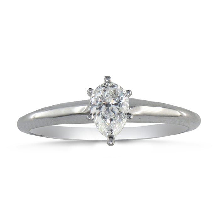 Three carat pear shaped diamond shop