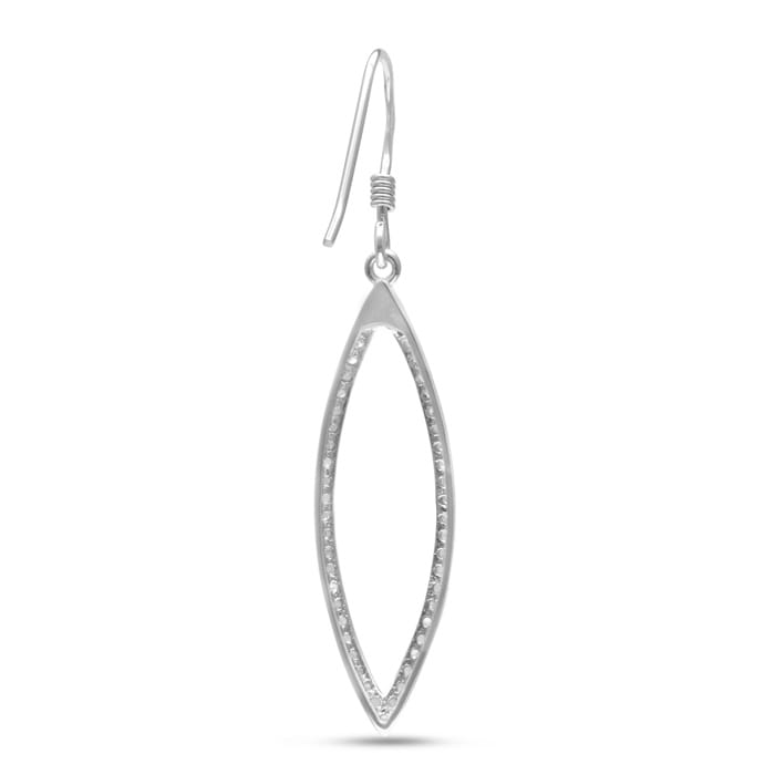 1/2ct Diamond Leaf Earrings
