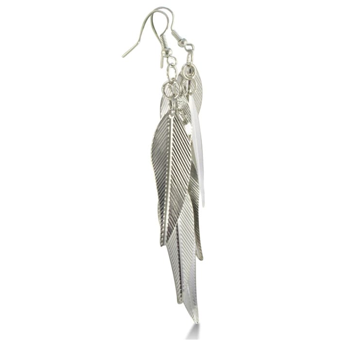 Lightweight Multi-Leaf Dangle Earrings