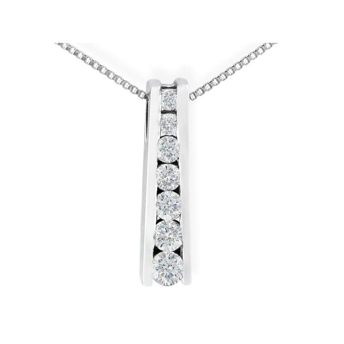 Diamond ladder pendant sale