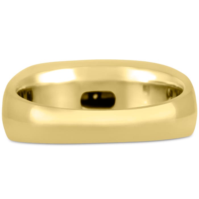 Men's 3/4ct Diamond Ring In 14K Yellow Gold