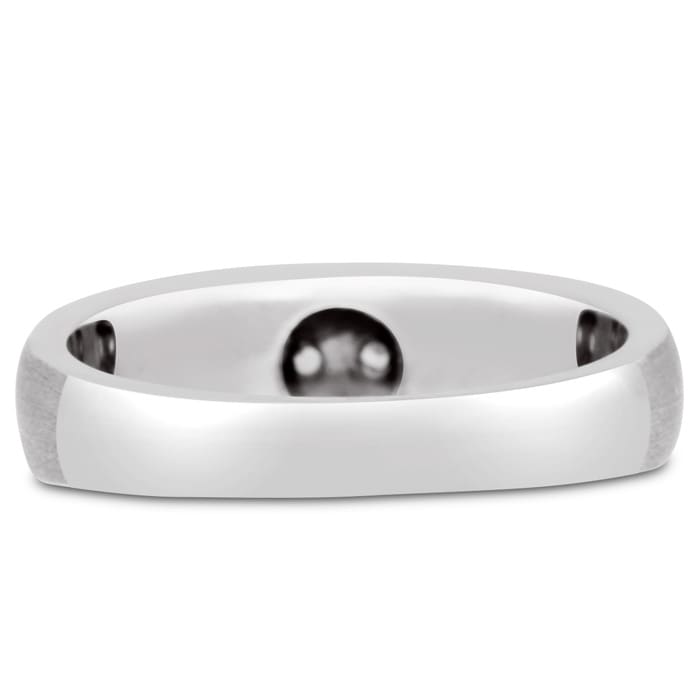 Men's 3/4ct Diamond Ring In 10K White Gold